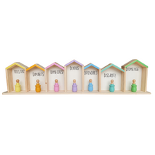 Cargar imagen en el visor de la galería, Las casitas de los días de la semana