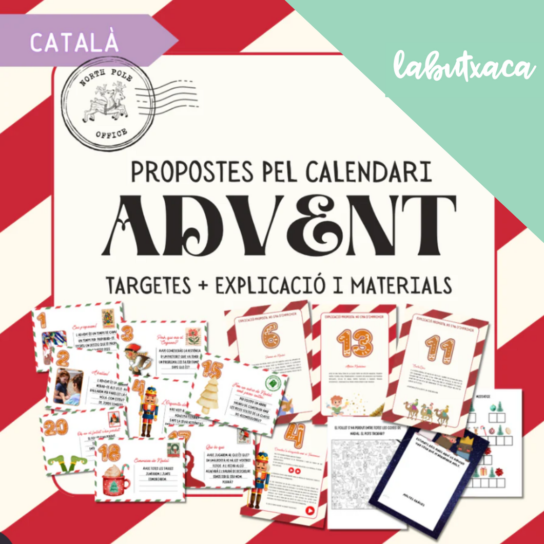 PROPOSTES CALENDARI D'ADVENT - CATALÀ