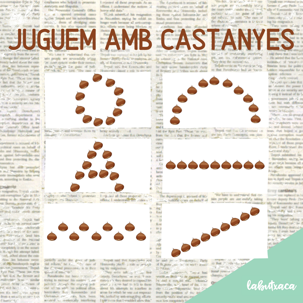 Juguem amb castanyes