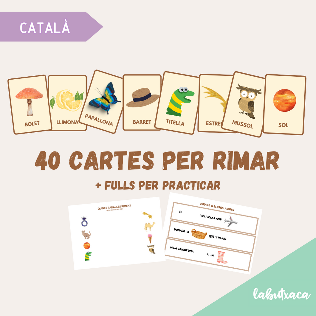 40 cartes amb rimes. CATALÀ