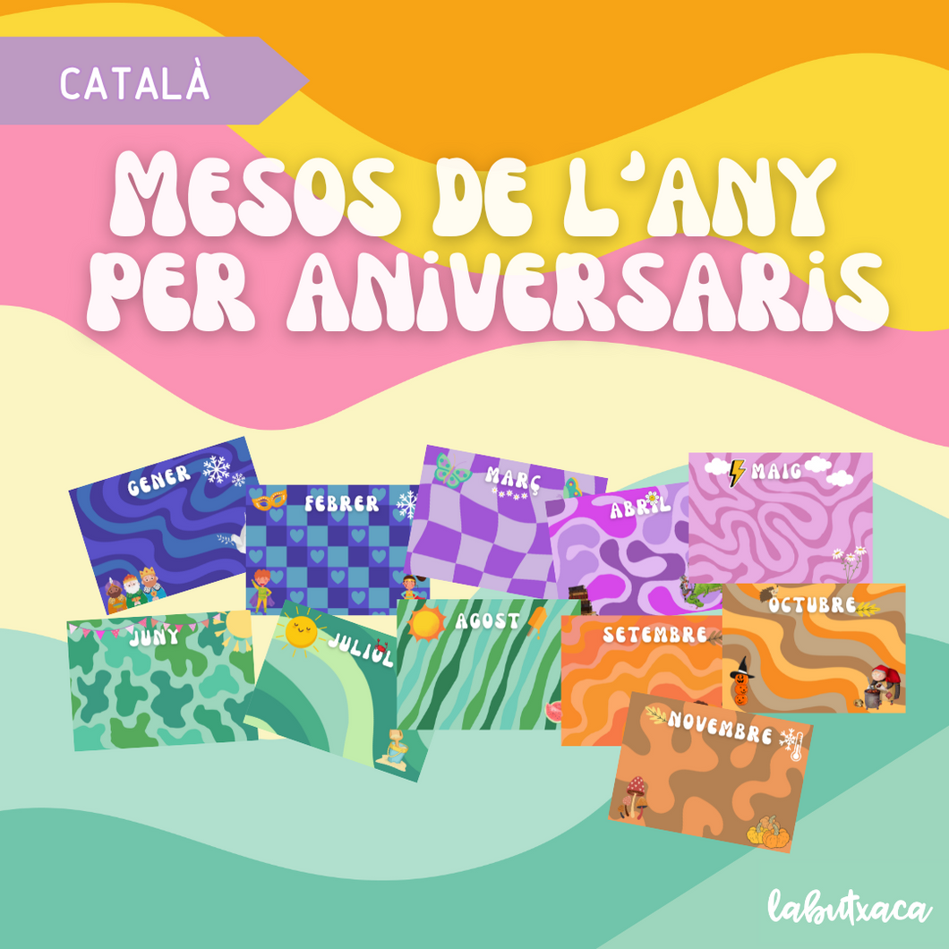 Aniversaris de l'aula - CATALÀ