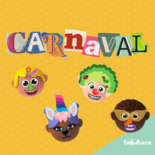 Cargar imagen en el visor de la galería, Carnaval, nos disfrazamos!
