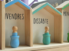 Cargar imagen en el visor de la galería, Las casitas de los días de la semana

